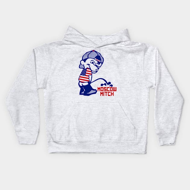 Piss on Moscow Mitch Kids Hoodie by EthosWear